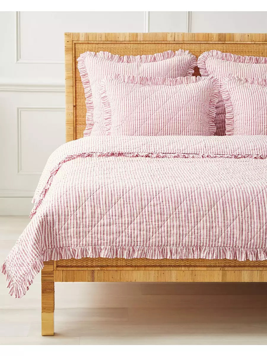 Nantucket Stripe Quilt | Serena and Lily