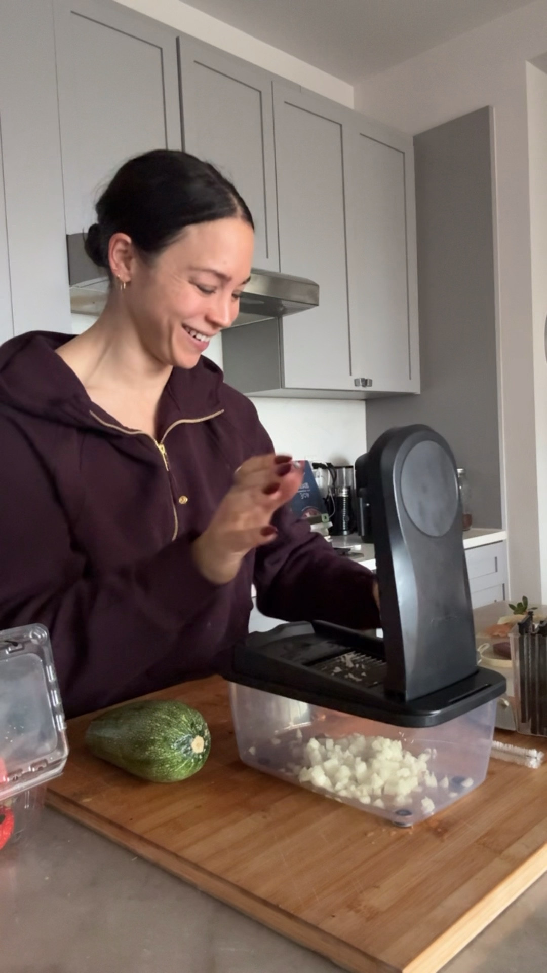 My newest kitchen obsession is this vegetable chopper, I’ve used it every day since I got it!