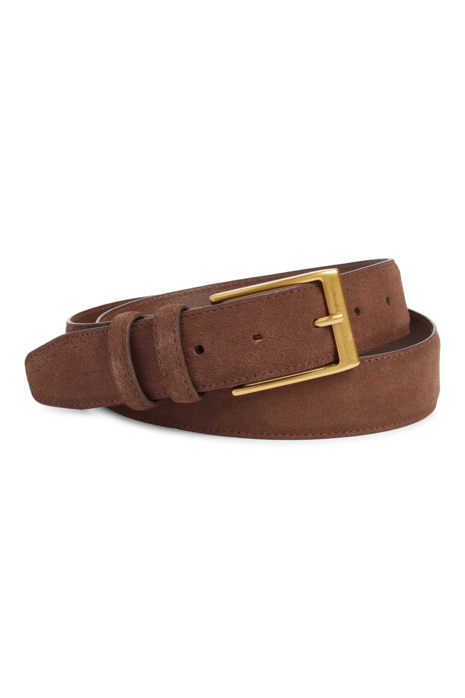Pavel Suede Double Keeper Belt (Men) | Nordstrom | Nordstrom