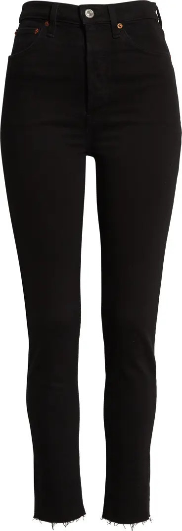 '90s High Waist Stretch Crop Skinny Jeans | Nordstrom