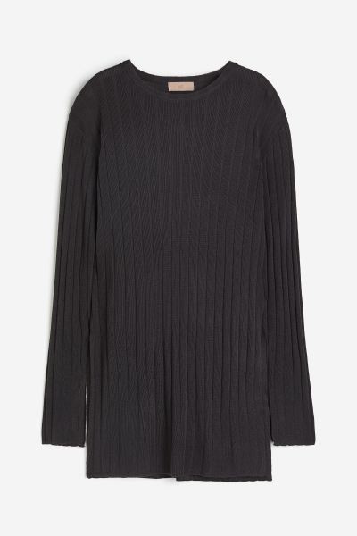 Ribbed viscose-blend top | H&M (UK, MY, IN, SG, PH, TW, HK)