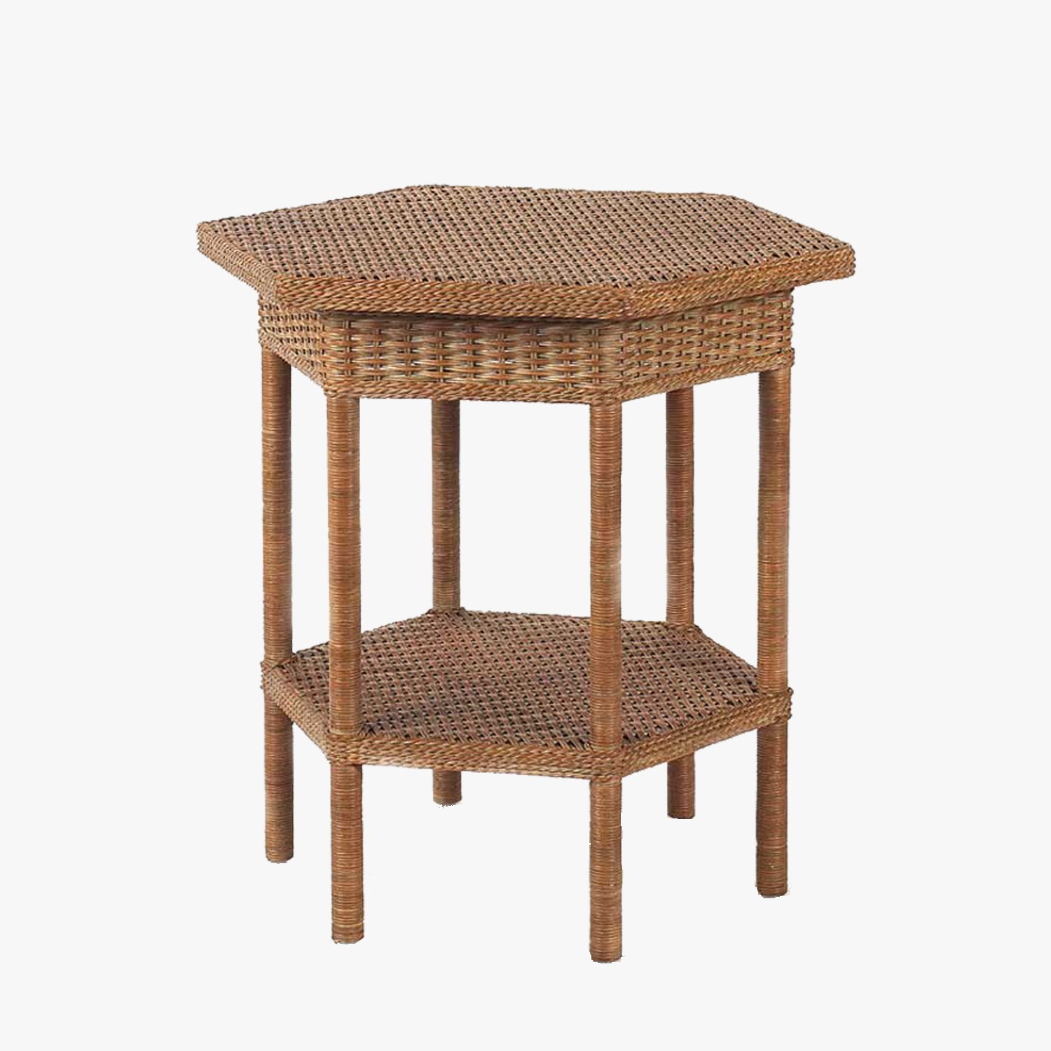 Cape Cod Wicker Side Table - Dear Keaton | Dear Keaton