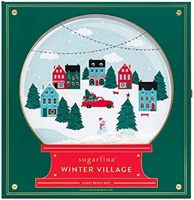 Sugarfina Holiday Winter Village 8 Piece Candy Bento Box | Amazon (US)