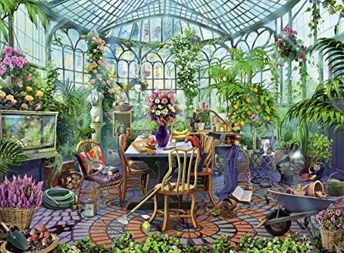 Ravensburger Greenhouse Morning 500 Piece Puzzle for Adults - Every Piece is Unique, Softclick Te... | Amazon (US)