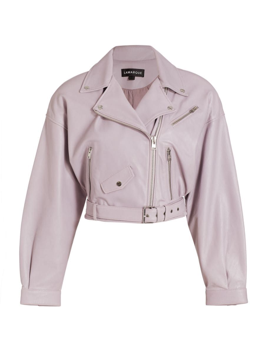 Dylan Leather Biker Jacket | Saks Fifth Avenue