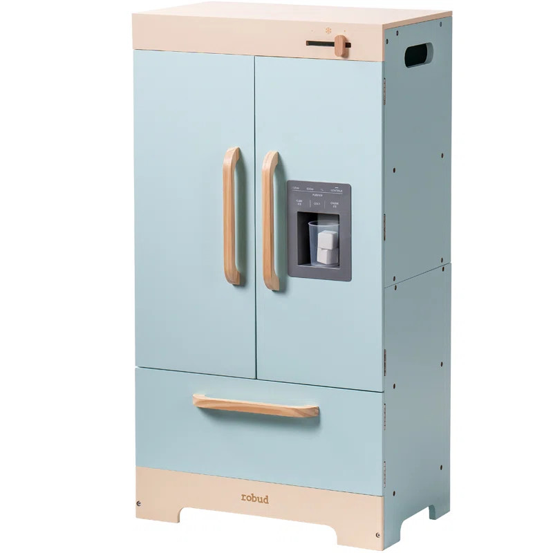 ROBUD Playset 3 Wooden Refrigerator Play Kitchen Toy for Kids & Reviews | Wayfair | Wayfair North America