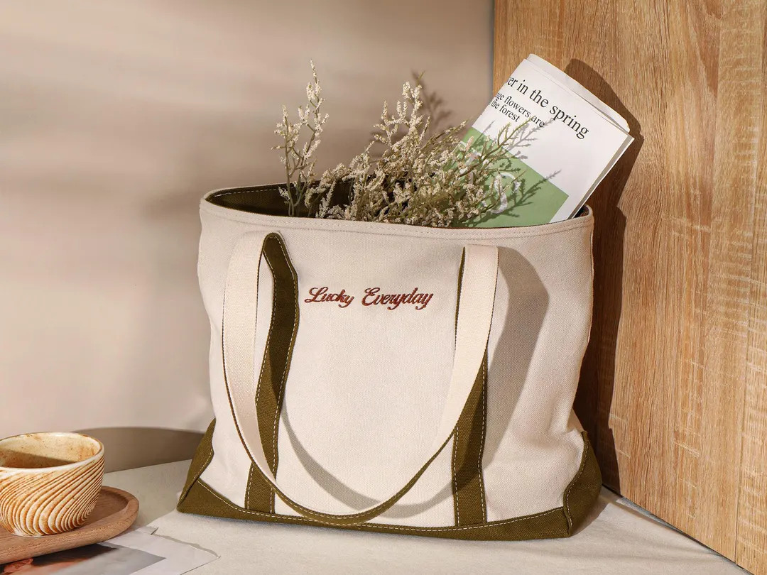 Custom Tote Bag, Bridesmaid Gift, Embroidered Canvas Tote Bag, Custom Text Tote, Bachelorette Gif... | Etsy (US)