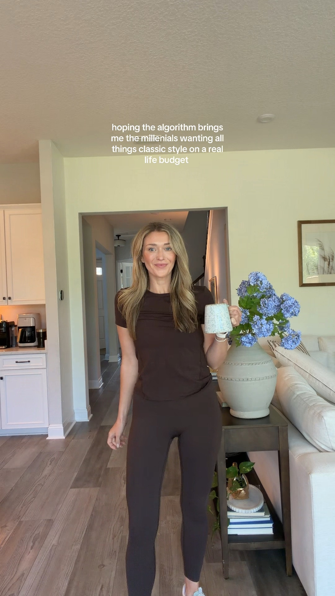 Chocolate workout sets are my love language. There is limited sizes in the one I am wearing, so I am tagging my other favorite chocolate set.￼

classic style outfits, timeless style, affordable classic style, everyday mom outfits, neutral outfit ideas

chocolate brown workout set, pilates outfit, matching workout set, athleisure outfit ideas, everyday activewear