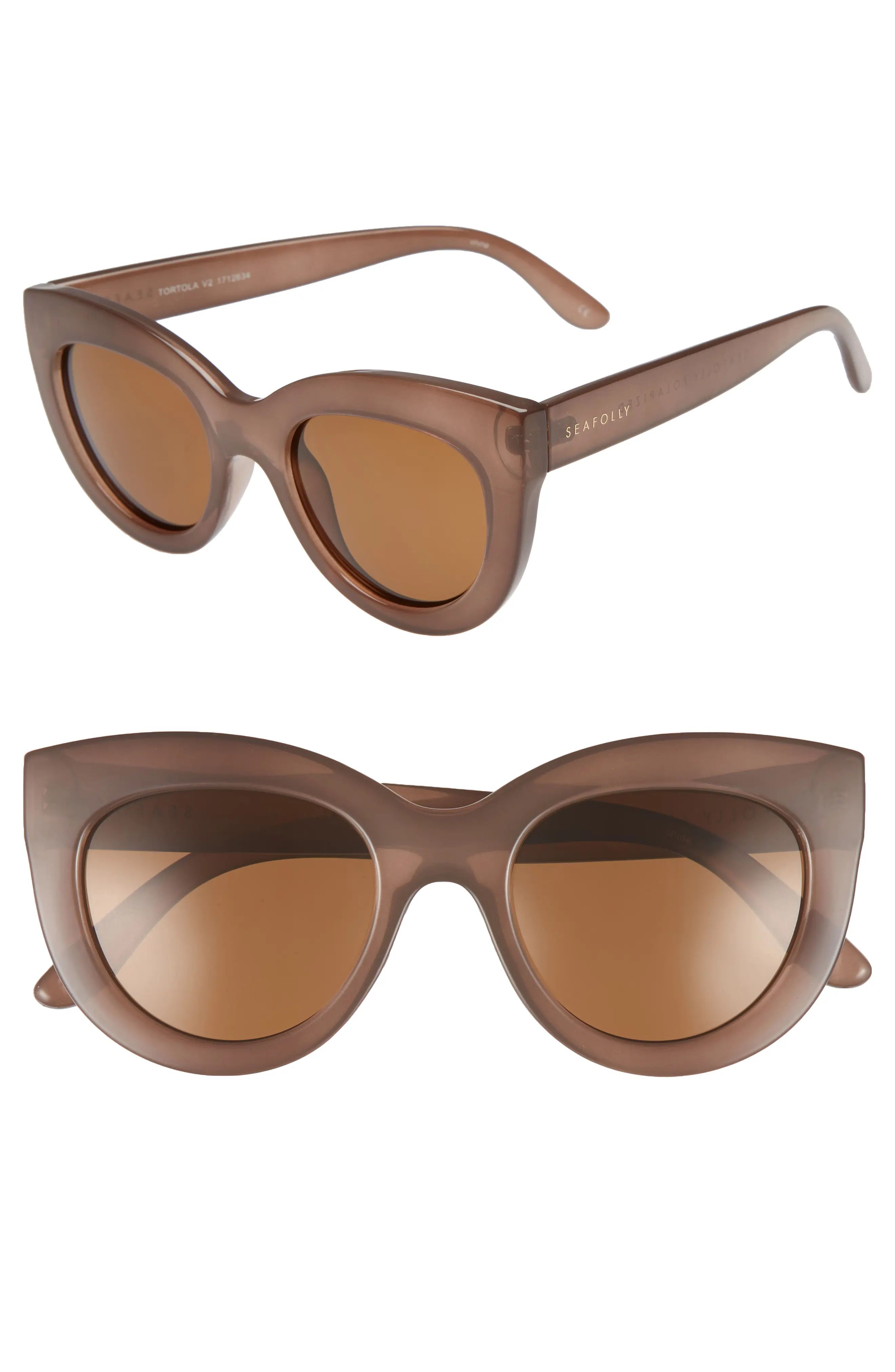 Tortola V2 51mm Polarized Cat Eye Sunglasses | Nordstrom