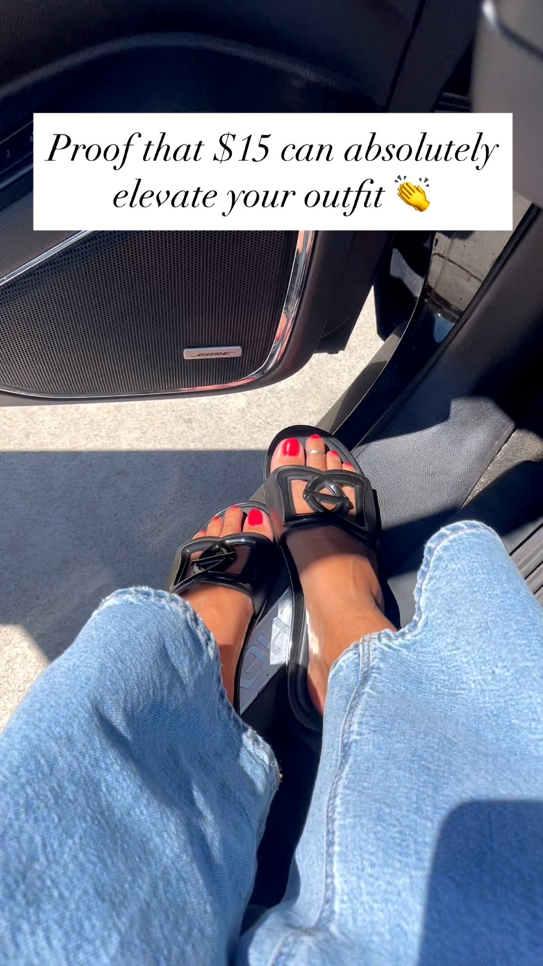 Wearing a size 7 😍

I am usually a 7.5-8 

#Target 
#Sandals 

#LTKStyleTip #LTKShoeCrush