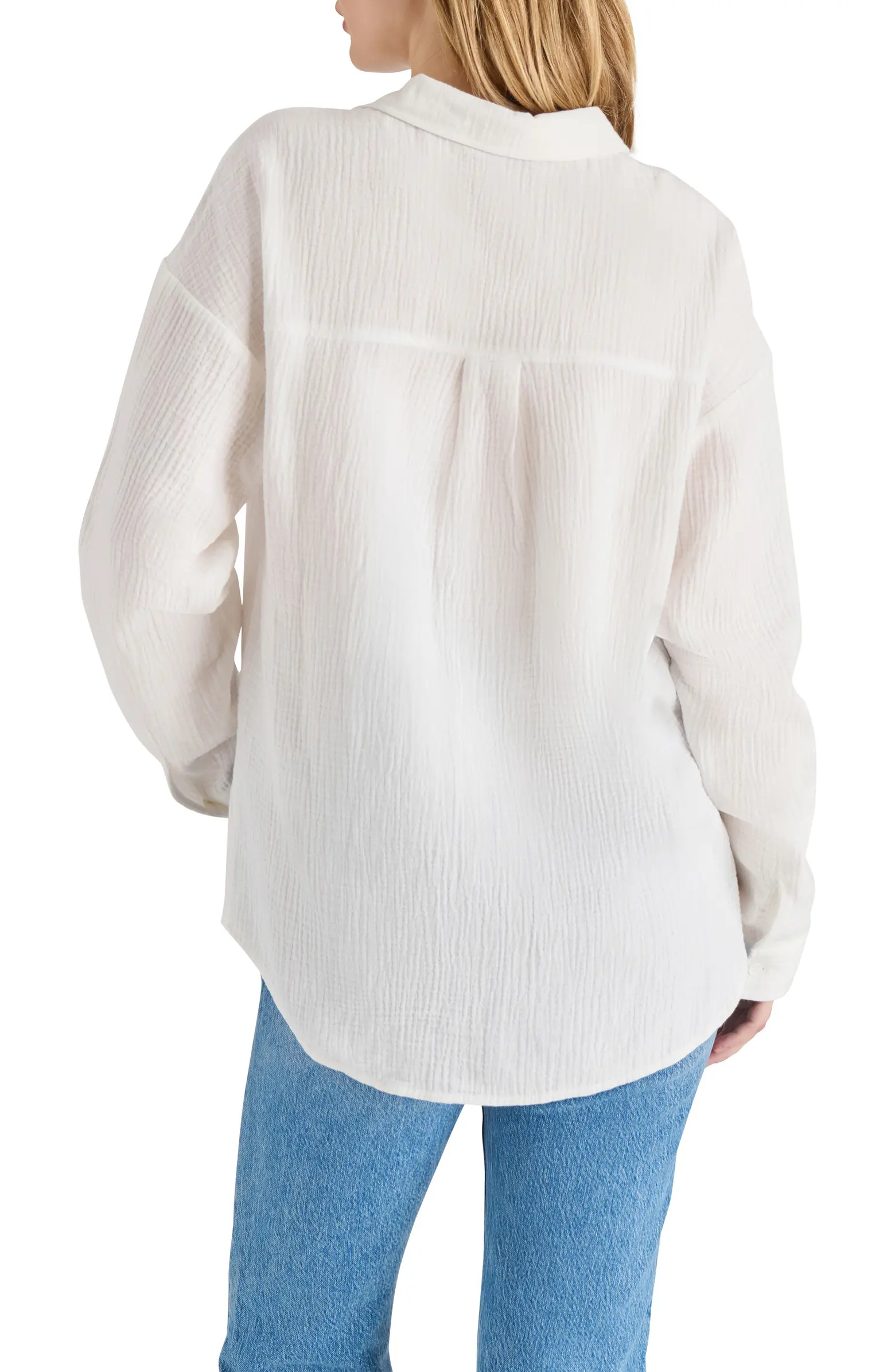 Gauze Button-Up Shirt | Nordstrom Rack