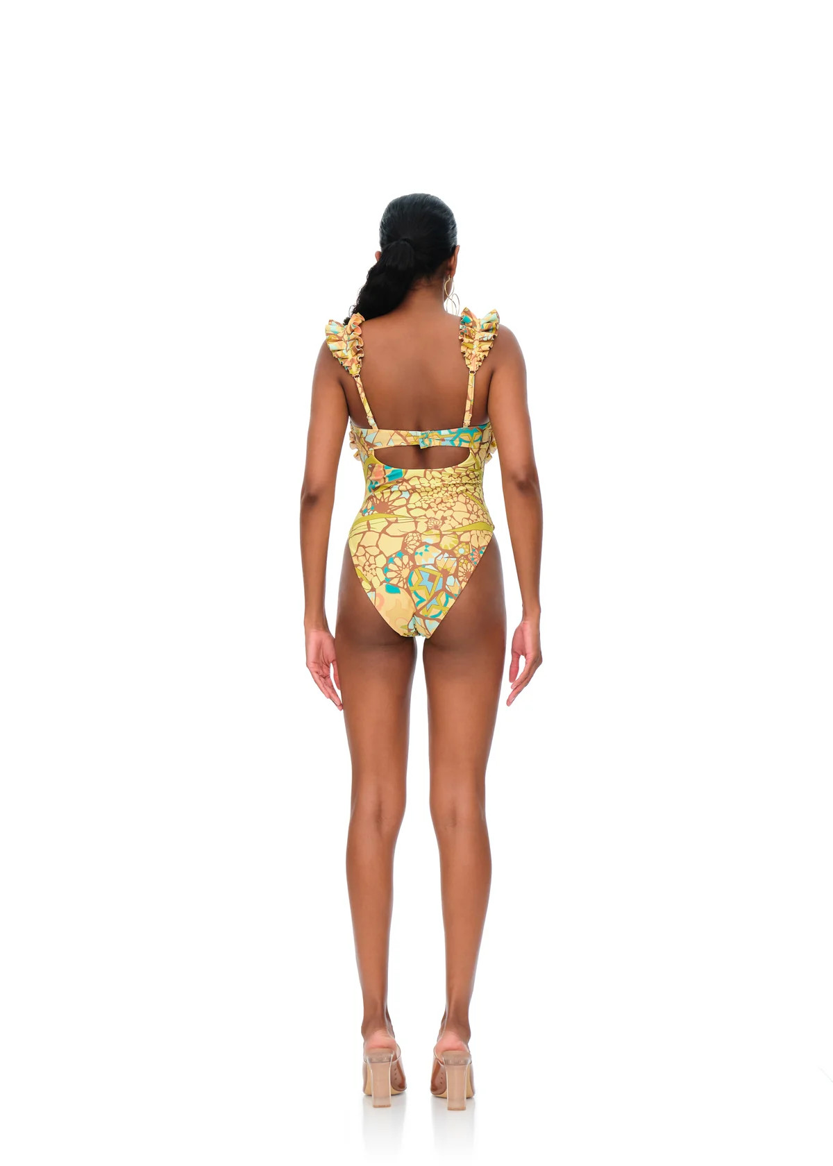 KUJI ONE PIECE SWIMSUIT - ILIA PRINT | ANDREA IYAMAH