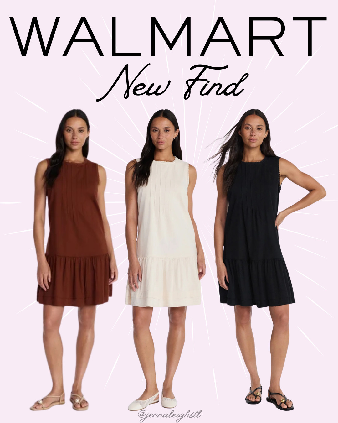 New arrival from Time and Tru. This linen blend shift dress is the perfect piece for any upcoming occasion and such an easy, timeless look. 

 #LTKootd #LTKSeasonal #LTKMidsize