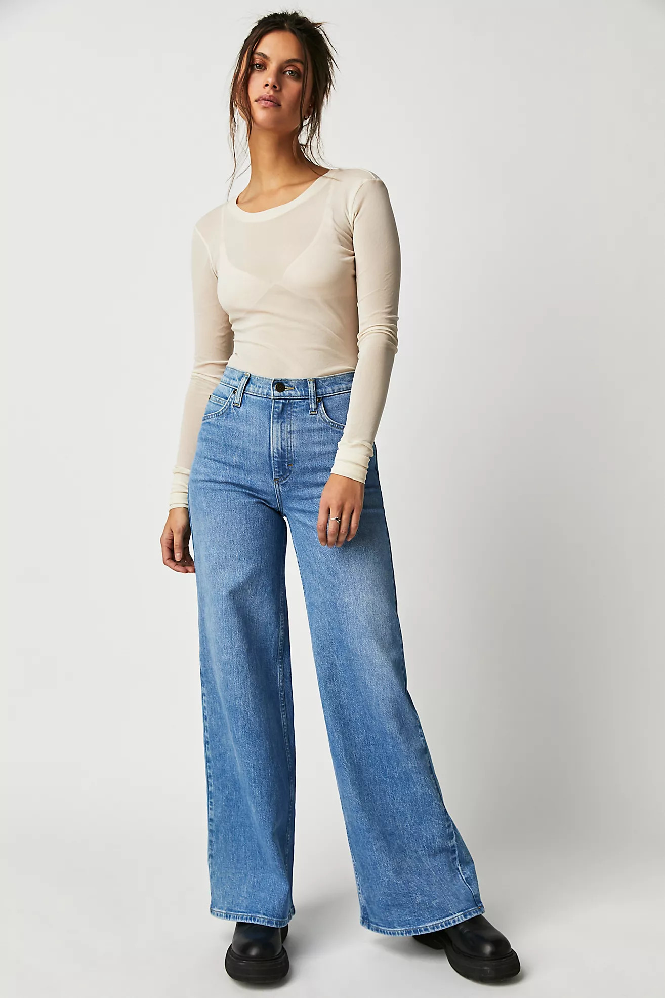 Lee A-Line Jeans | Free People (Global - UK&FR Excluded)