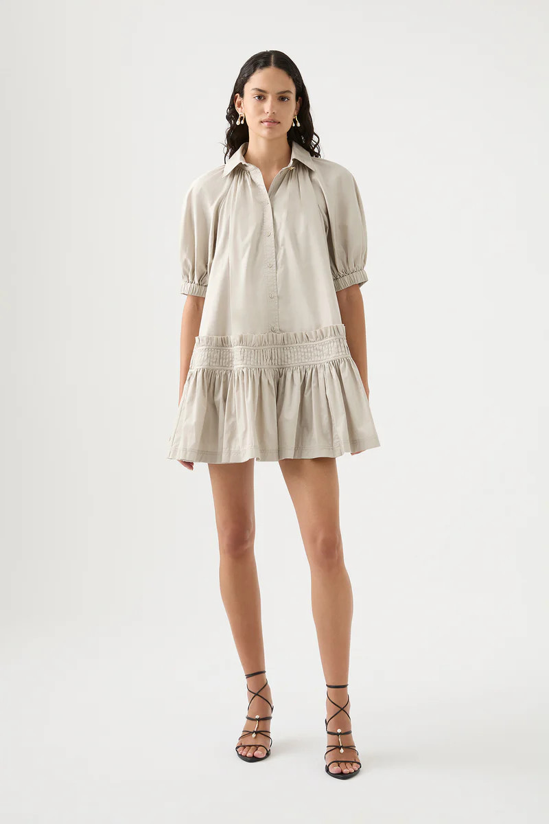 Novella Mini Smock Dress | aje. (Australia and New Zealand)