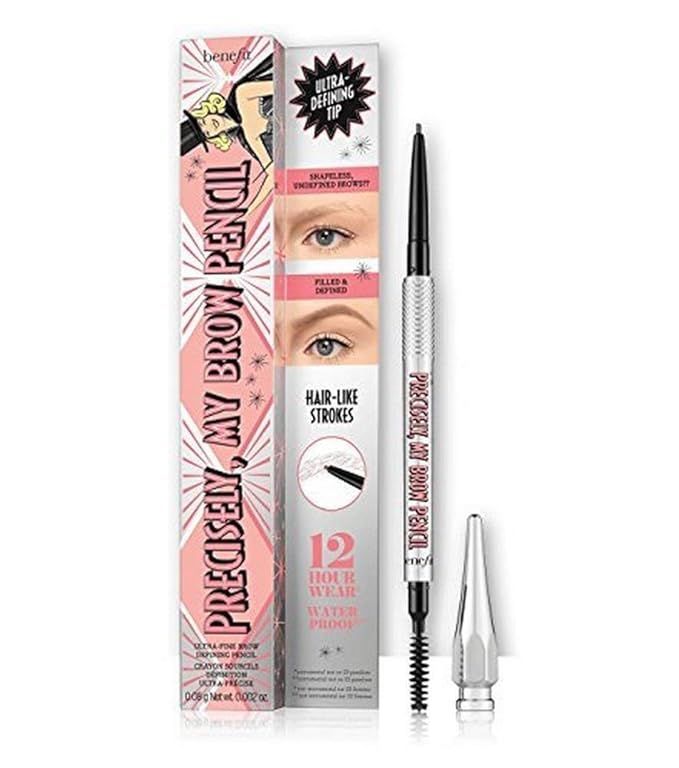 Benefit Precisely My Brow Pencil Ultra Fine Brow Defining Pencil, 3 - Warm light brown, 1 Count | Amazon (US)