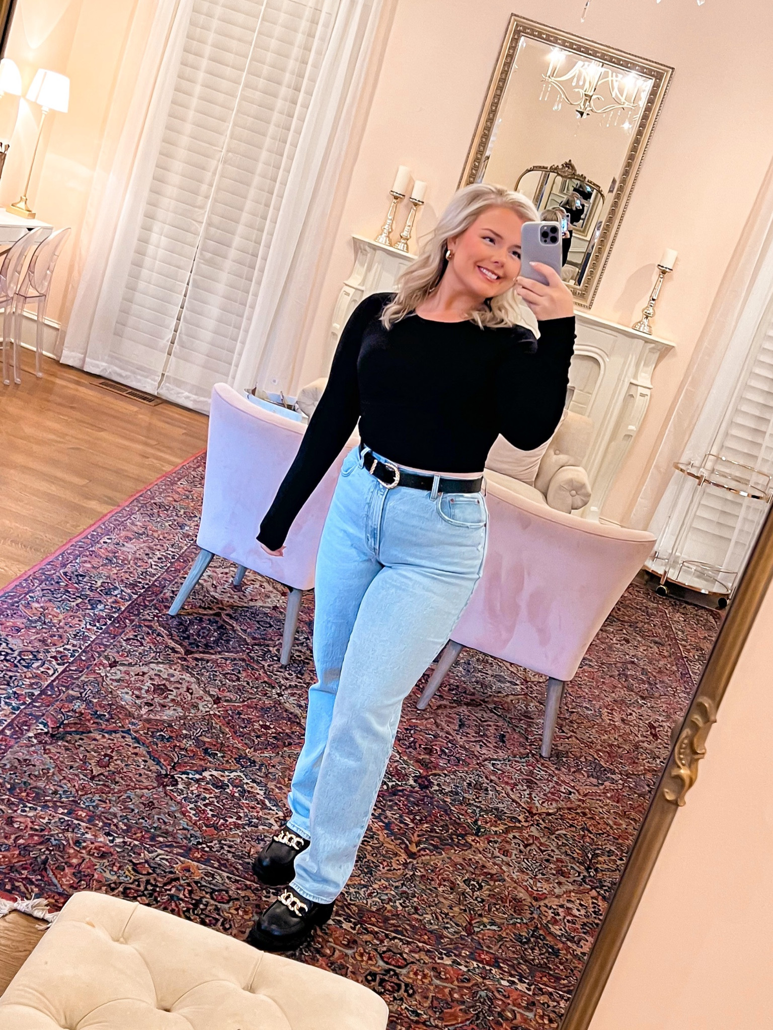 90s inspired ootd!🤍 loving these Abercrombie straight jeans 

#LTKcurves #LTKstyletip #LTKfit