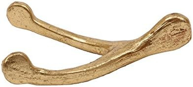 Amazon.com: Creative Co-op DA5295 Gold Resin Wish Bone Decoration : Home & Kitchen | Amazon (US)