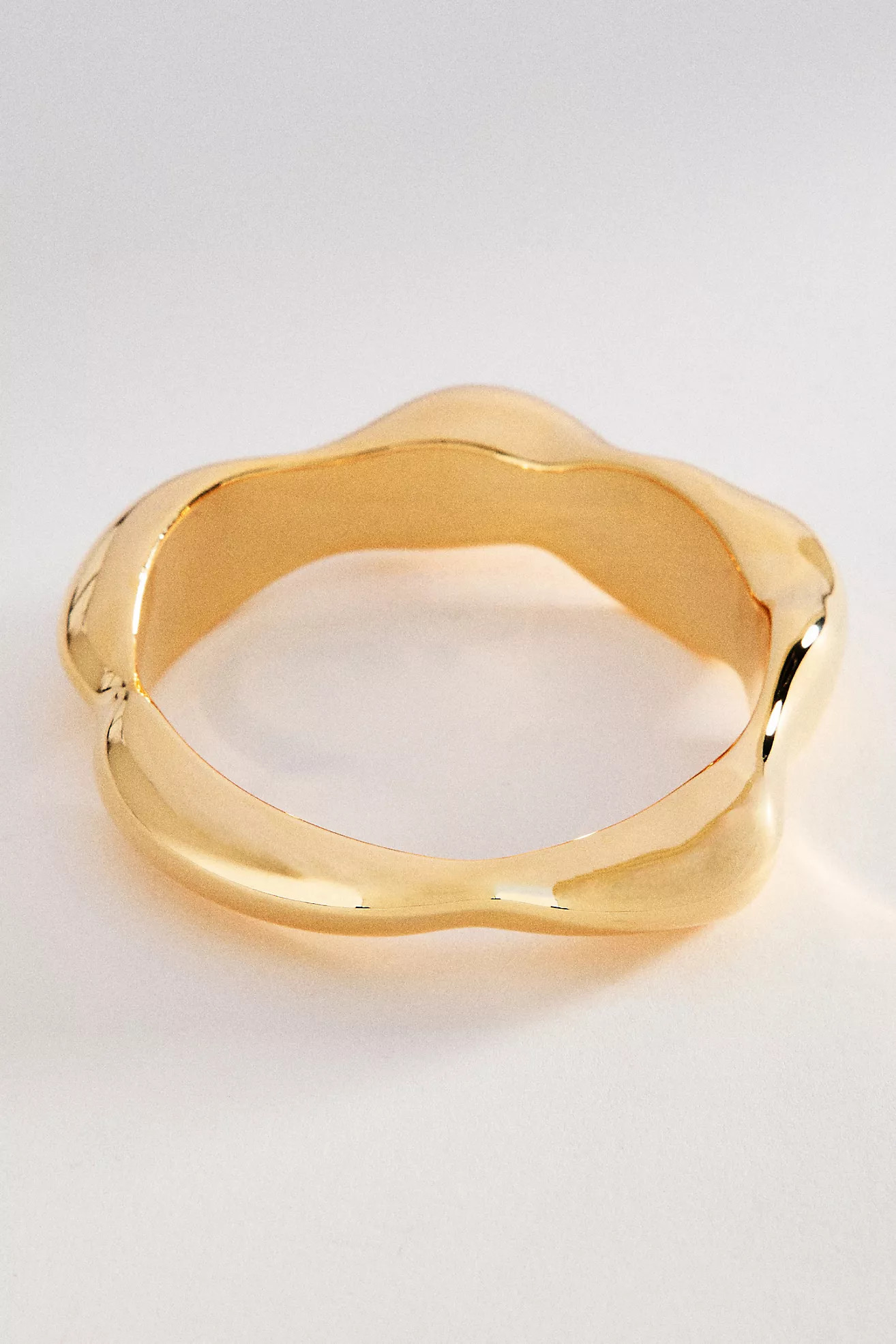 Scalloped Hinge Bangle Bracelet | Anthropologie (US)