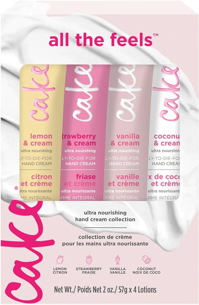 Delectable by Cake Beauty Assorted Ultra Nourishing Hand Cream Set (Set of 4) | Amazon (CA)