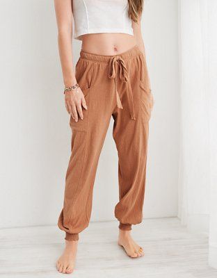 Aerie Vacay High Waisted Jogger | American Eagle Outfitters (US & CA)