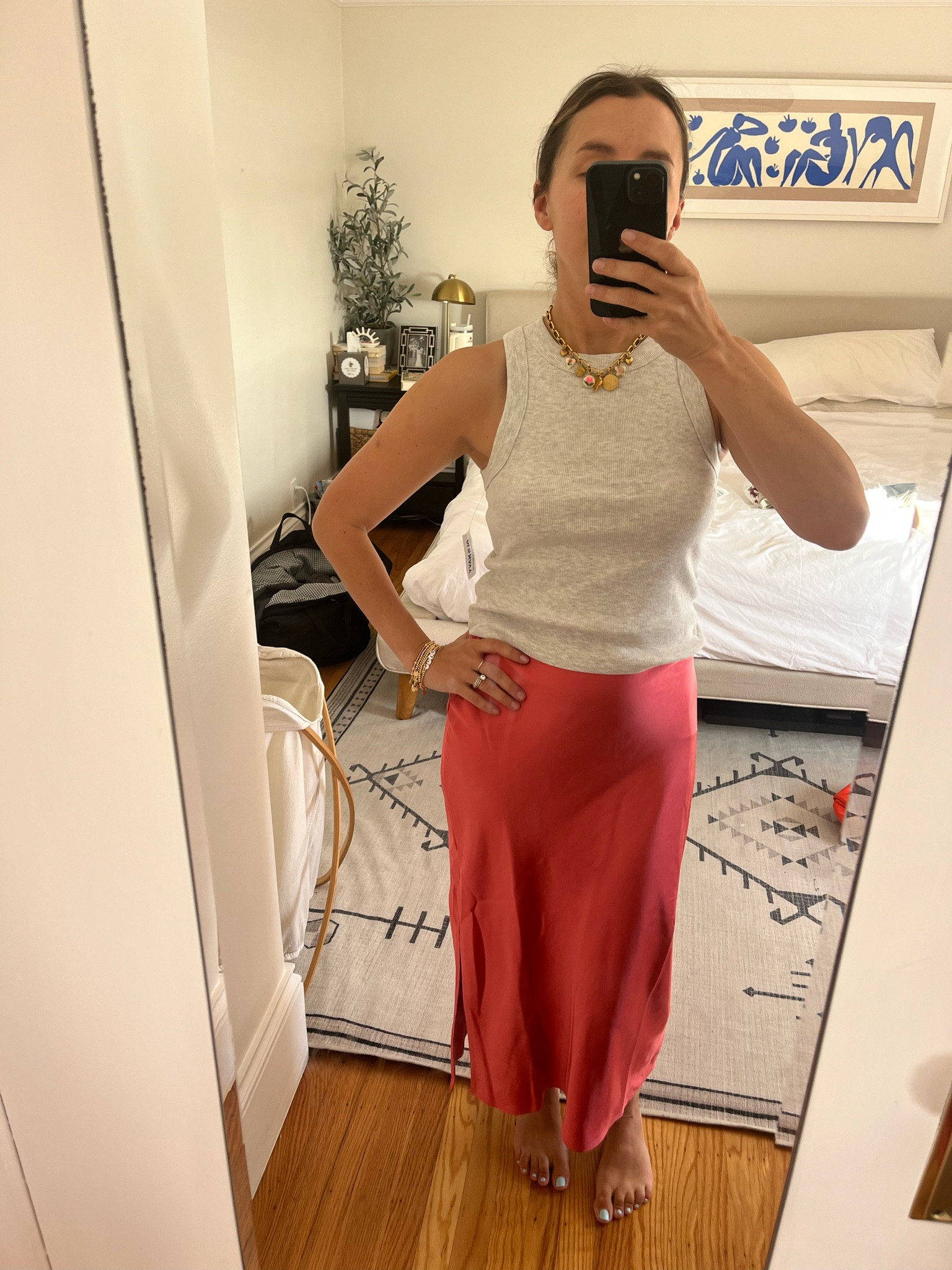 Old navy fit!!! Obsessed with this $15 skirt 