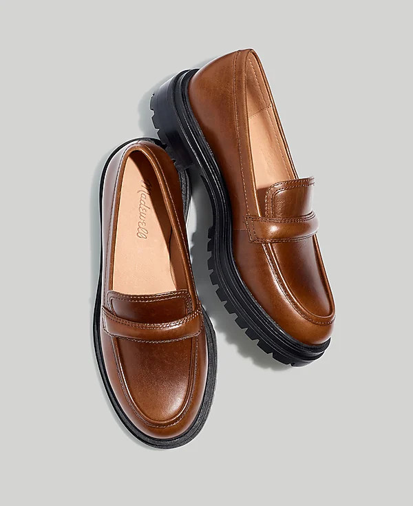 The Bradley Lugsole Loafer in Leather | Madewell | Madewell