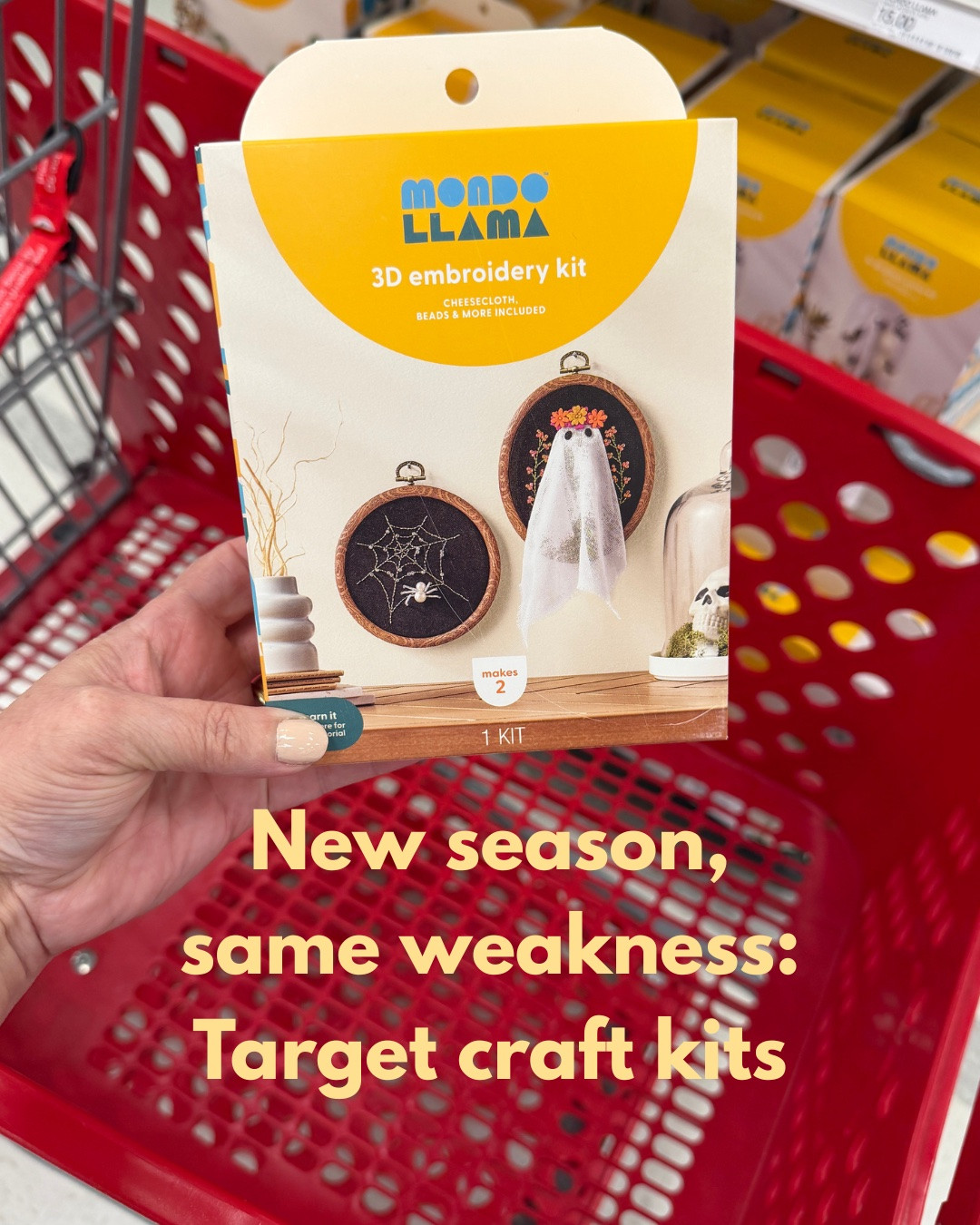 The seasonal Mondo Llama craft kits are always the best!

#LTKSeasonal