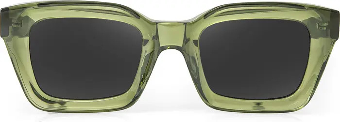 AQS Wren 50mm Rectangle Sunglasses | Nordstromrack | Nordstrom Rack