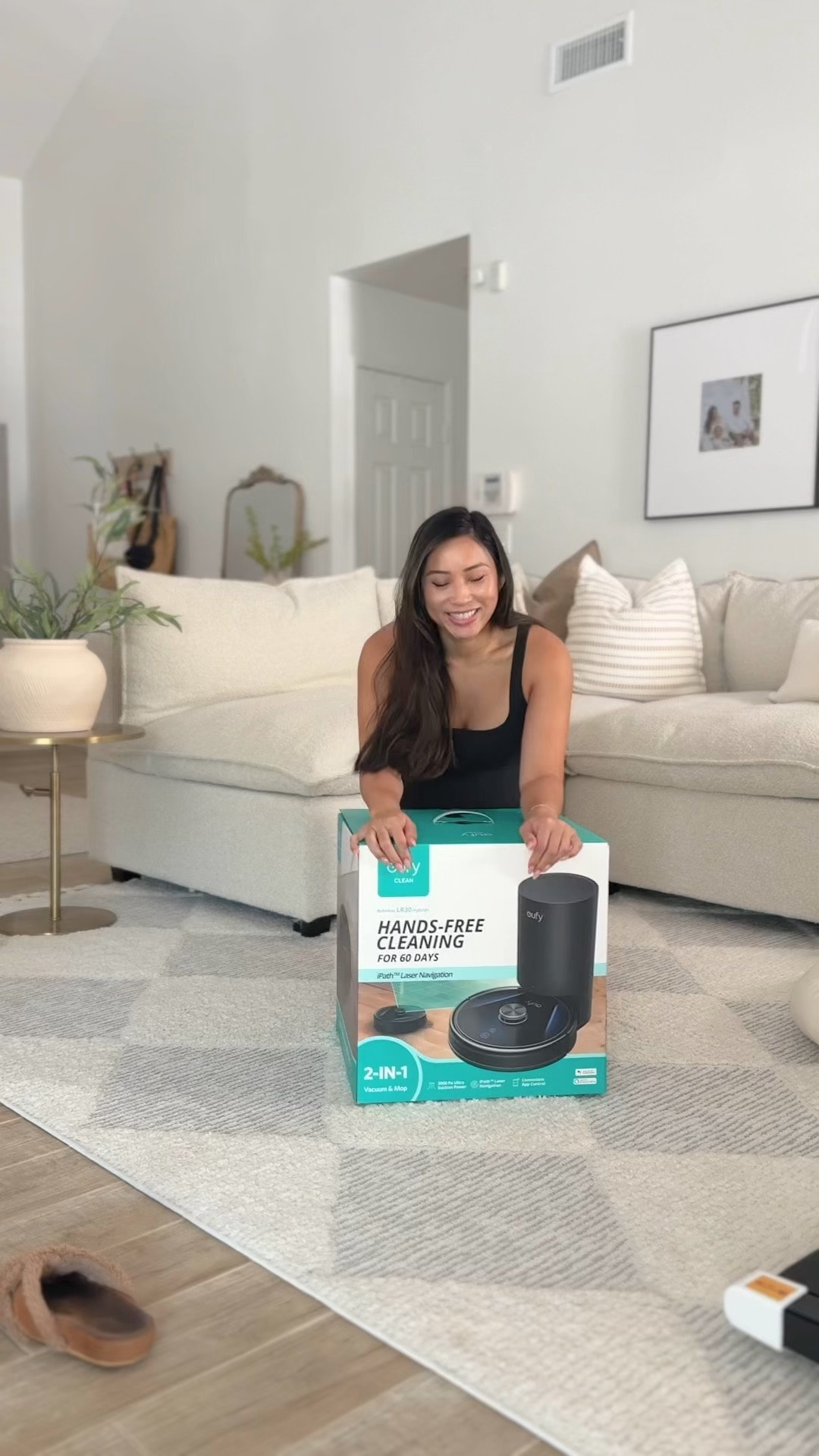 This has to be a must have item once baby arrives, the amount of chores and things to be done is literally scaring me because I know myself! I’m going to want to clean when baby is sleeping lol! I know I know! They say sleep when baby sleeps but I just feel like things have to be done for me to feel at peace 🧘🏻‍♀️
•
•
Thanks to @loweshomeimprovement they hear my mom anxiety and told me to calm down, they got things handled! 👊🏼 we love our @eufyclean ‘ROBOVAC LR30 HYBRID+’ that mops and vacuums. But that’s not all it’s also has self emptying and cleaning! Literally will be a life changer! That means two less things to worry about 🥹
•
•
Linked 🔗🔗🔗🔗

https://creatoriq.cc/3Ampq5H
•
•
•
#affiliatelink #lowespartner #lowes #expectingmom 
#pregnancyupdate #thebump #motherhood #pregnant #firsttrimester #secondtrimester #thirdtrimester #preggo

#LTKParties #LTKSaleAlert #LTKBaby