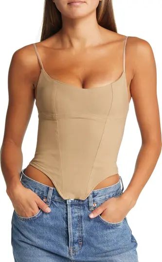 HOUSE OF CB Flavia Sculpting Corset Top | Nordstrom | Nordstrom