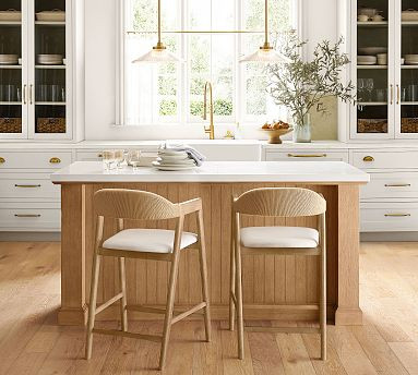 Aubrey Storage Kitchen Island | Pottery Barn (US)