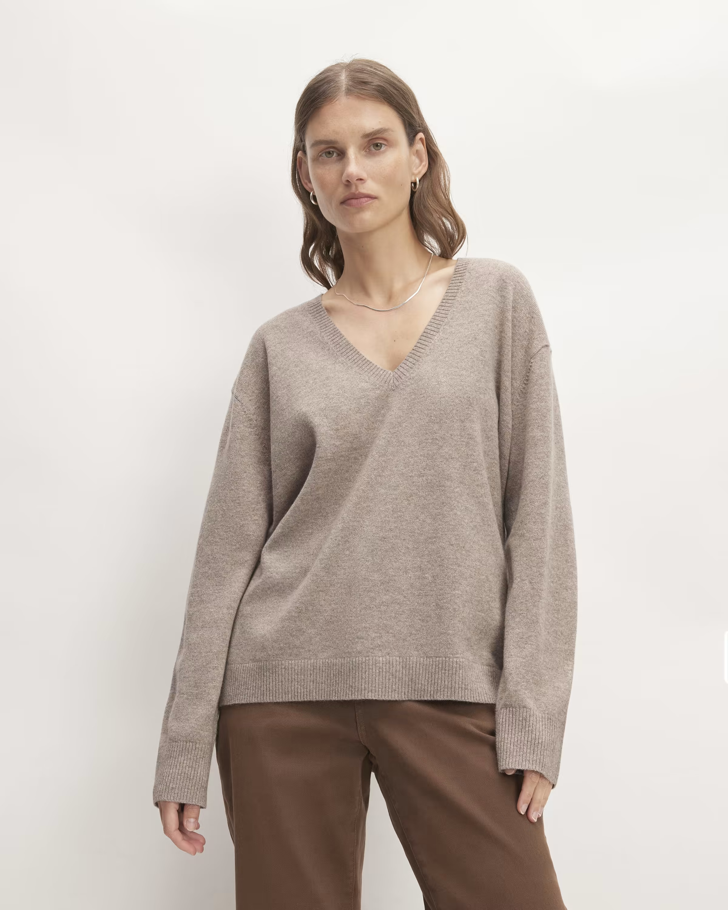 The Cashmere Relaxed V-Neck | Everlane