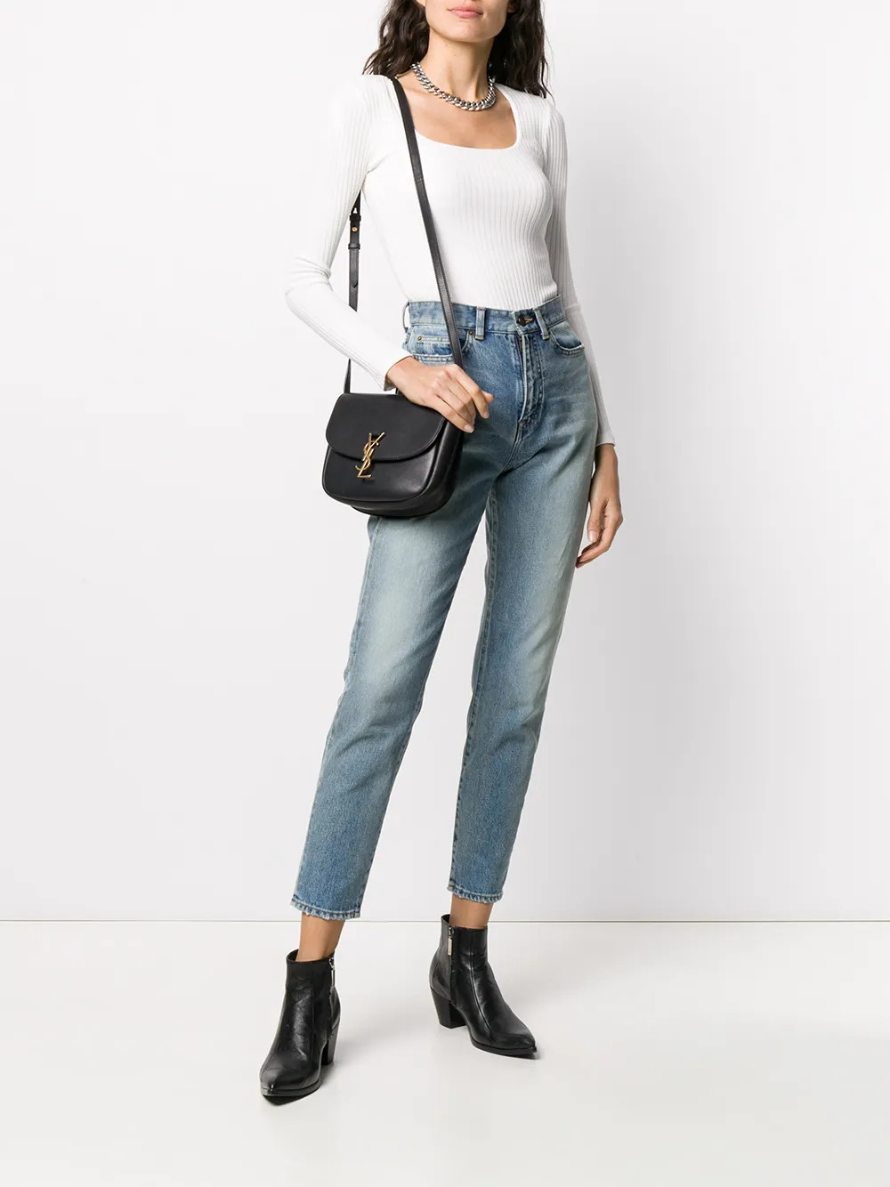 Saint Laurent Kaia Shoulder Bag - Farfetch | Farfetch Global