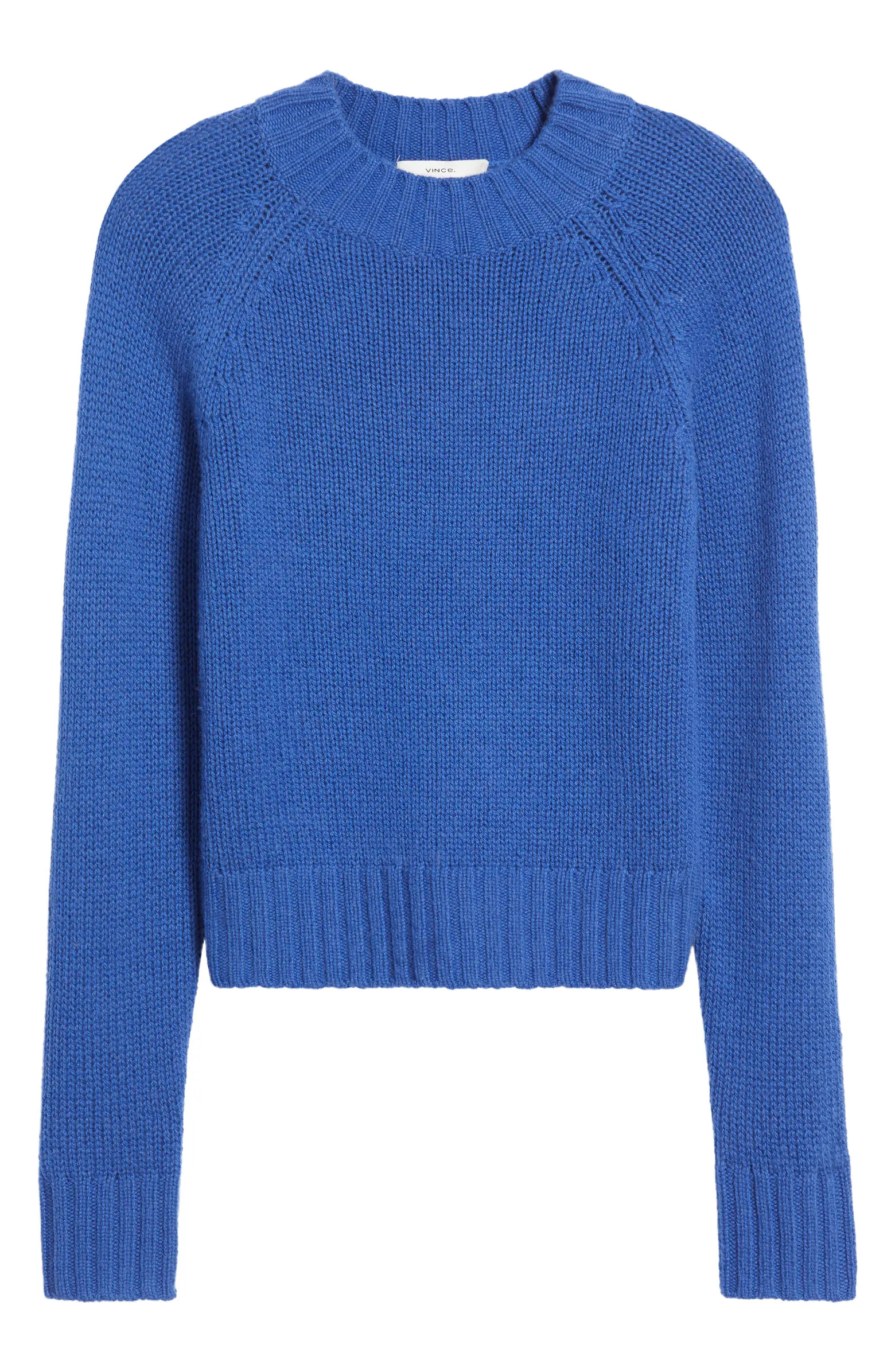 Vince Raglan Sleeve Wool & Cashmere Crewneck Sweater | Nordstrom | Nordstrom