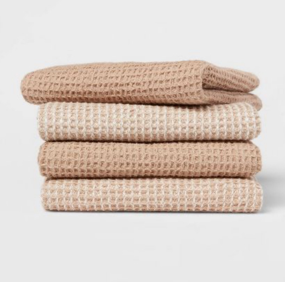 4 pack cotton waffle dishcloths- Taupe 

#LTKParties #LTKHome #LTKTravel