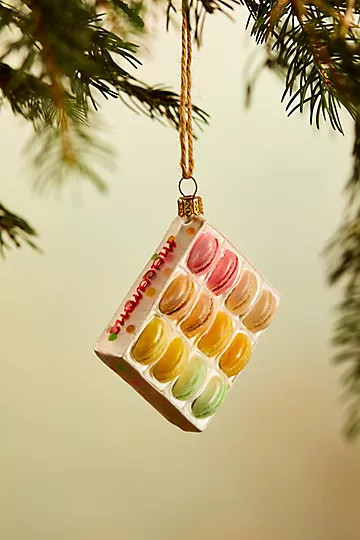 Macaron Box Glass Ornament | Anthropologie (US)