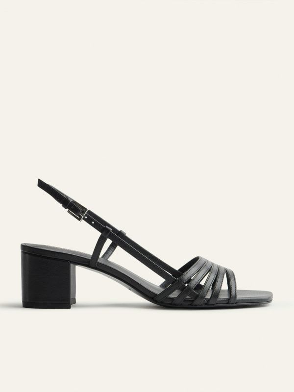 Eleonora Sling Back Block Heel Sandal | Reformation (US & AU)