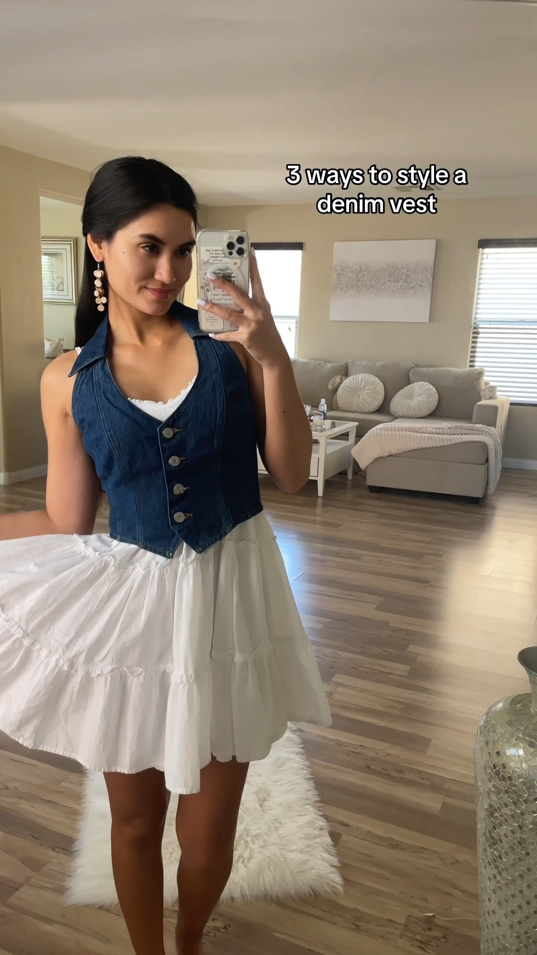 Denim vest outfits💙 
1st dress- ross 
2nd skirt- tj maxx 
3rd pants- windsor 




summer outfit, summer fashion, summer style, western outfit, western wear, western fashion, country outfit, country concert outfit, everyday style, everyday outfit,

#LTKdayinmylife #LTKU
