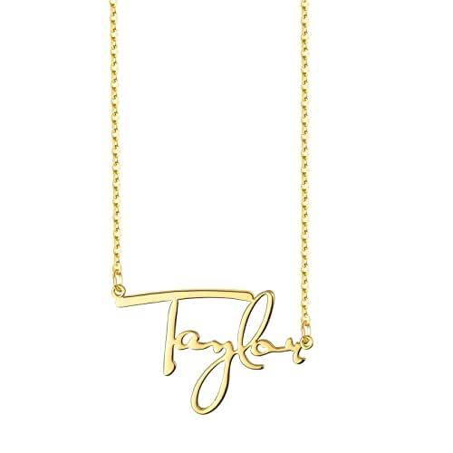 TS Album Song Title Necklace, All too Well 1989 Signature Necklace, Gift for Taylor Fans (Signatu... | Amazon (US)