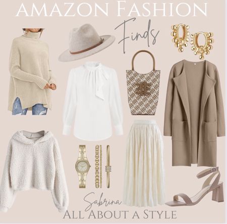Amazon Fashion Finds. Women’s Fashion.
•••
Sweaters 
Cardigan 
Purse 
Wool hat jewi
Sandals 
@amazon



Follow my shop @allaboutastyle on the @shop.LTK app to shop this post and get my exclusive app-only content!

#liketkit #LTKshoecrush #LTKSeasonal #LTKstyletip
@shop.ltk
https://liketk.it/3TFzV