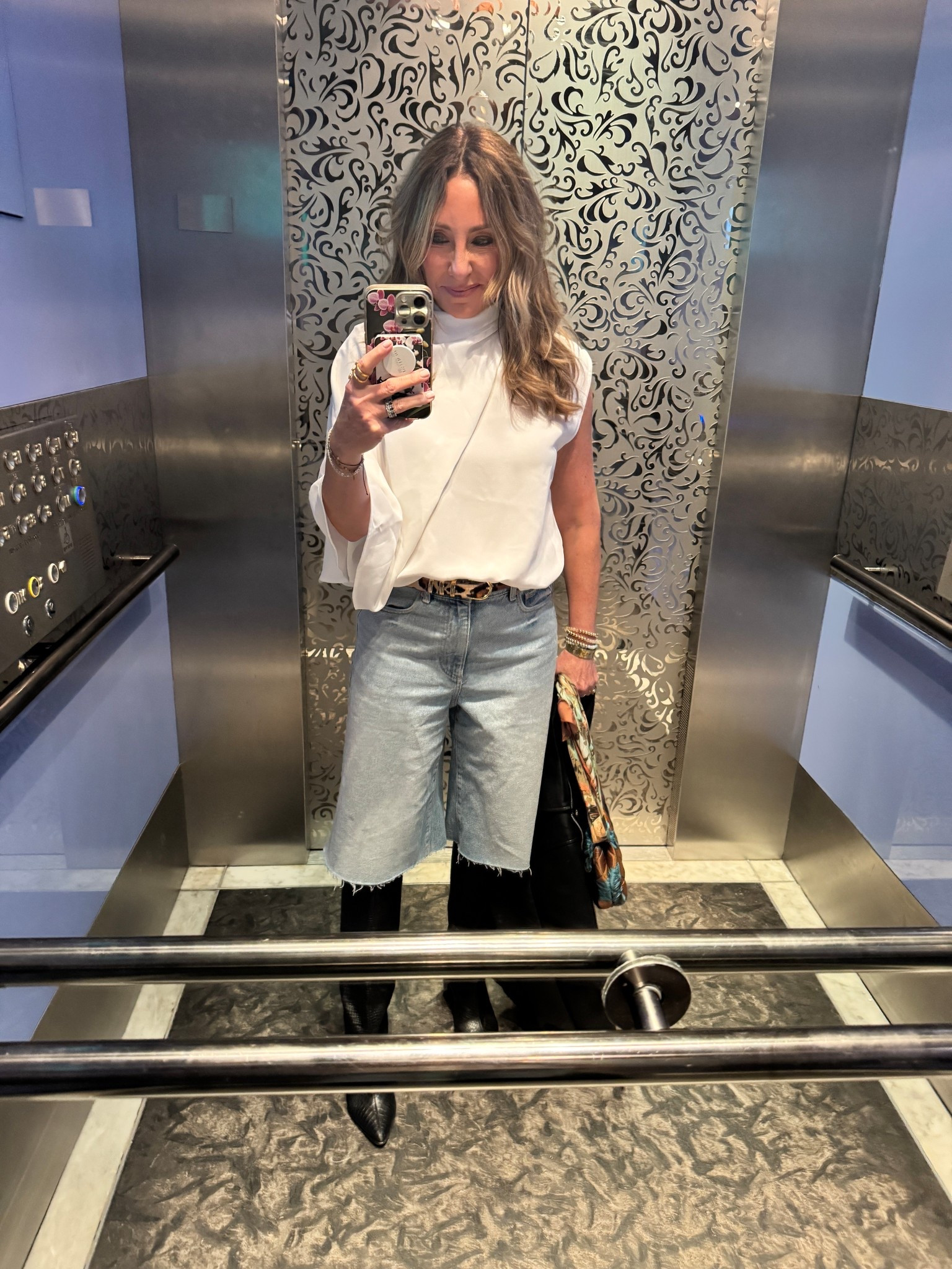 This was for the final night of the program with our group.

#LTKgrwm #LTKootd #LTKHoliday