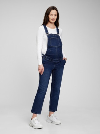 Maternity Denim Overalls with Washwell | Gap (US)