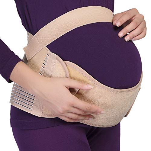 NEOTech Care Maternity Pregnancy Support Belt / Brace - Back, Abdomen, Belly Band (Beige, L) | Amazon (US)