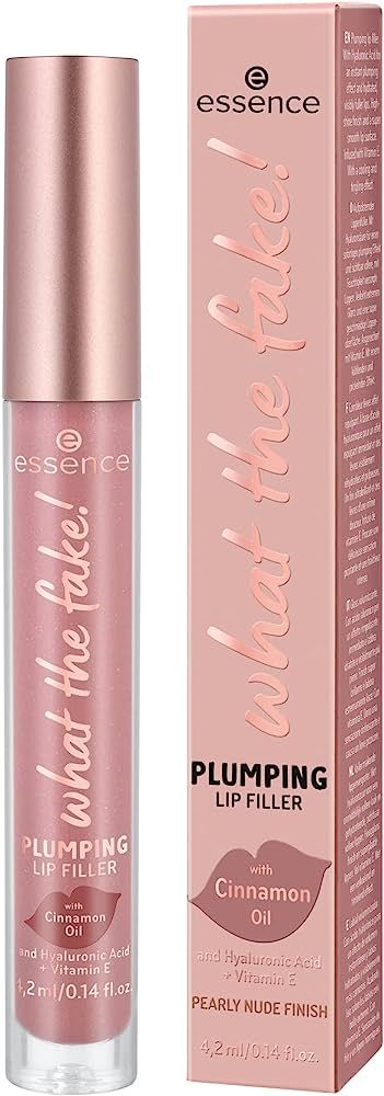 essence | What the Fake! Plumping Lip Filler | Volumizing Lip Gloss Made With Hyaluronic Acid and... | Amazon (US)