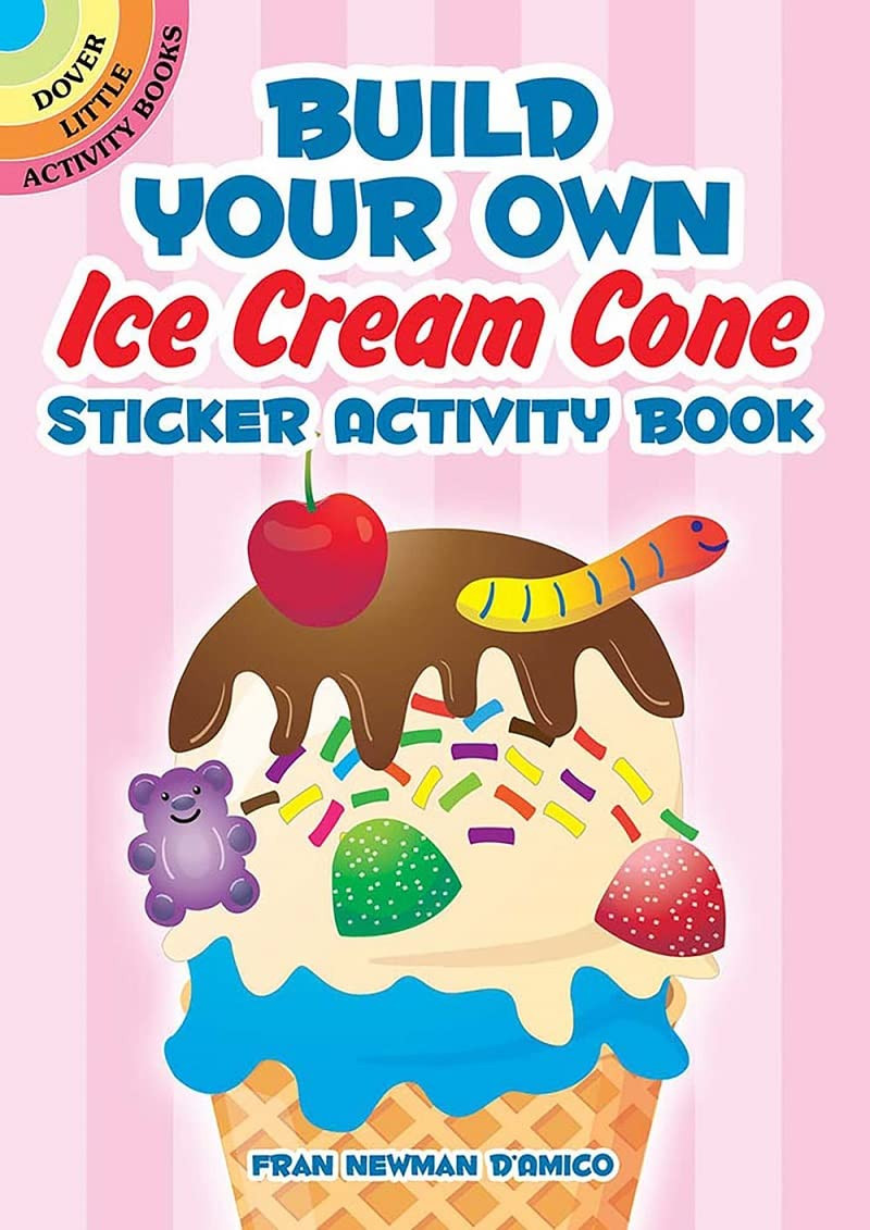 Build Your Own Ice Cream Cone Sticker Activity Book (Dover Little Activity Books Stickers) | Amazon (US)