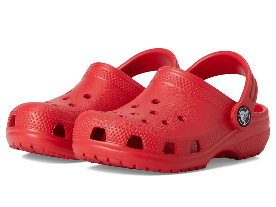 Crocs Kids Classic Clogs (Toddler) Kids Shoes Varsity Red: 5 Toddler M | Zappos.com