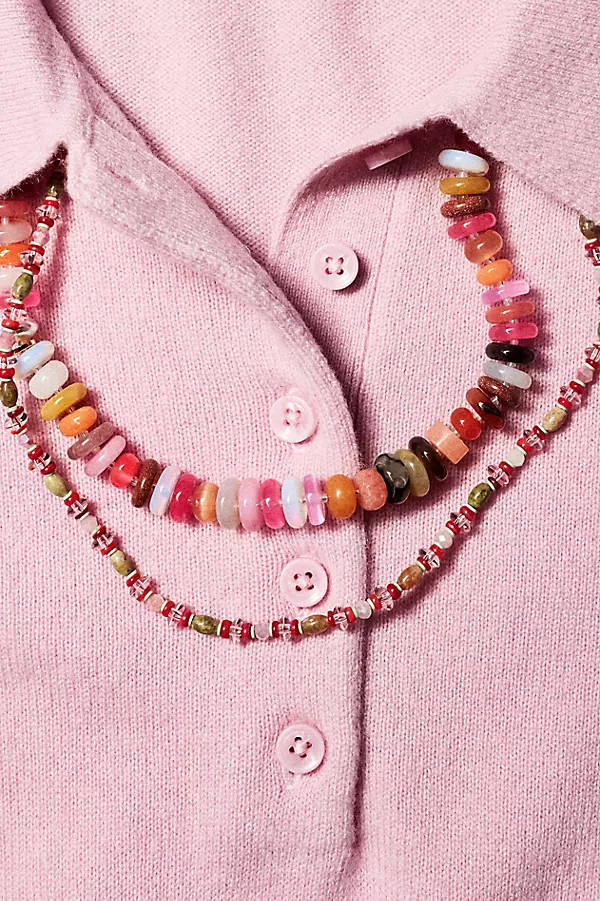 Chunky Beaded Necklace | Anthropologie (US)