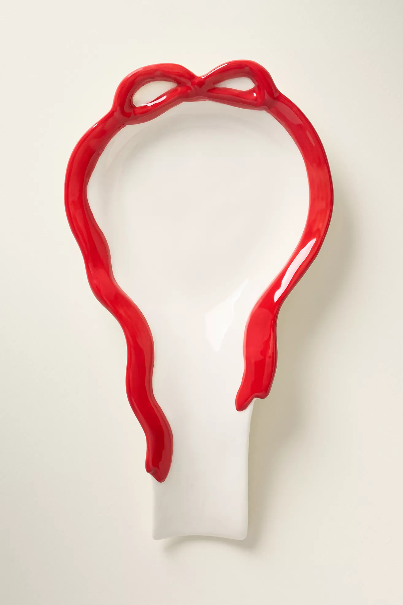 Benedita Bow Stoneware Spoon Rest | Anthropologie (US)