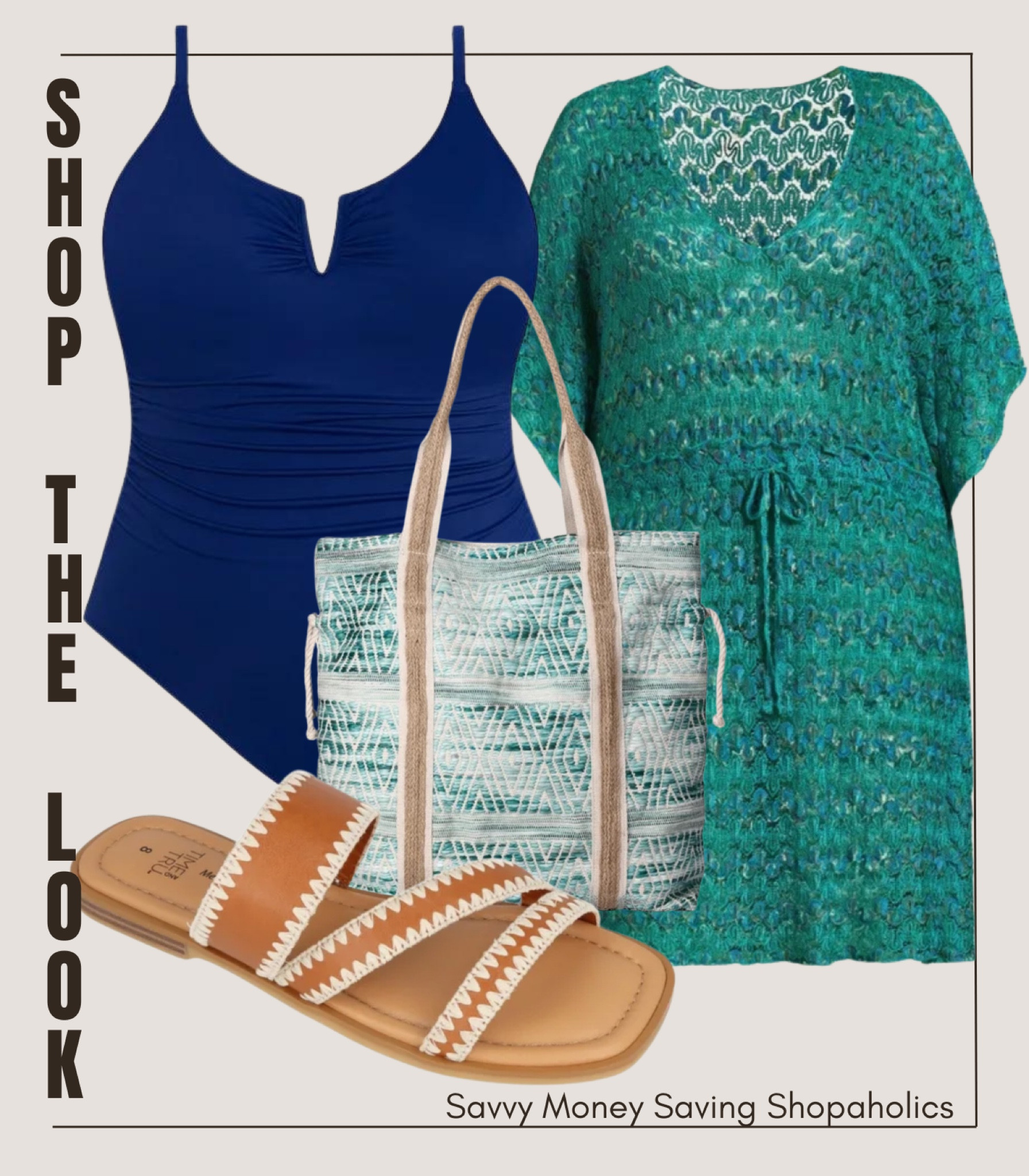 Perfect Beach Look! 

#LTKfindsunder50 #LTKmidsize #LTKswim